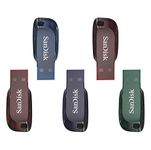 SanDisk Cruzer Blade 32GB USB 2.0 Flash Drive - 5 pack