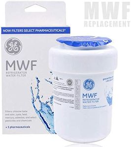 GE MWF Smart Refrigerator Water Filter, Replacement Cartridge, 1-Pack
