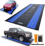 Seamax Marine Floor Saver Plus21 Garage Containment Mat 9x21ft with Dual 22” Tread Reinforcement for Large Truck SUV Van