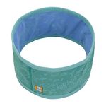 Ruffwear, Swamp Cooler Dog Neck Gaiter, Evaporative Cooling Gear for Hot Weather, Aurora Teal/Heliotrope Purple, X-Small