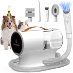 FIXR Dog Vacuum for Shedding Groomi