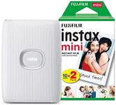 instax Fujifilm Mini Link 2 Wireless Photo Printer with 20 Shots - Clay White