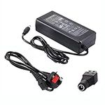 12V 5A Power Supply UK - COLM AC 100-240V 50-60HZ DC 12V 60W Adapter Charger Transformer 5.5x2.5mm DC Output Jack for 5050 3528 LED Strip Light LED Driver CCTV Security System