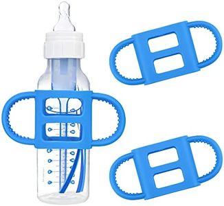 IMPRESA [3 Pack] Baby Bottle Handles for Dr. Brown's Bottles – Teach Infants to Drink Independently, Easy-Grip Holder