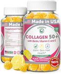 Lunakai Collagen Gummies with Biotin for Men & Women Over 50 - Delicious Proprietary Formula with Zinc Vitamin C & E - Anti-Aging & Joint Support 60ct