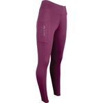 AK Oreo Pull on High Waisted Breathable Horse Riding Tights/Leggings/Breeches with Full Seat Silicon Grip AKRS-6052-01 (UK, Alpha, 4XL, Regular, Regular, Burgundy)