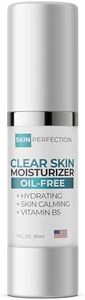 Skin Perfection Clear Skin Oil Free Facial Moisturizer Non-greasy Formula Great for Oily Skin Hydration with Hyaluronic Acid Skin Calming Vitamin B5 Light Gel with Hyaluronic Acid