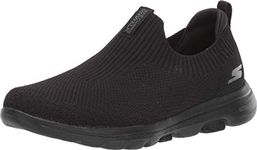 Skechers Womens GO Walk 5 - Trendy Black Walking Shoe - 5 UK (15952)