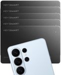 KeySmart SmartCard (Gen 3) MFI-Certified Wallet Tracker Card, Dual Network Compatible with Apple Find My & Google Find Hub, Rechargeable GPS Item Finder, Tracking for Luggage Tag, Waterproof, 5 Pack