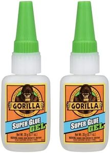 Gorilla Super Glue Gel, 20 Gram, Clear, (Pack of 2)