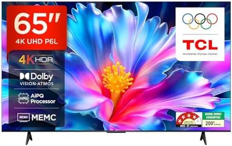 TCL 165 cm (65 inches) 4K Ultra HD Smart LED Google TV 65P6L