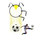 1/2/4PCS Top Bins Football Targets | Corner Soccer Target Goal Net, Outdoor Football Throwing Target For Kicking Accuracy Training Goal Target Nets For Shootings Accuracy Training Practice