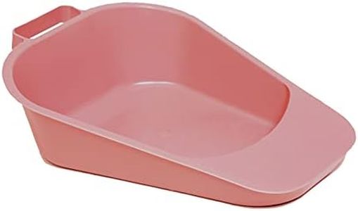 Epic Medical Supply Plastic Portable Fracture Bedpan with Handle (Rose)…