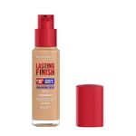 Rimmel Lasting Finish 35Hr Foundation 170 Wheat, Full Coverage, Hydrating, SPF20, Hyaluronic Acid, Vitamin E, 2% Niacinamide, All Day Wear, Vegan, Cruelty Free