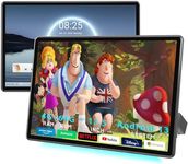 13.5 Inch 4G+64G Android 13 Dual Car Headrest Video Player,Rear Seat Car TV with 4K IPS Touchscreen,Car Headrest Monitor Support WiFi/Bluetooth/Wireless Airplay/Mirror Link/HDMI/SD/USB/OTA Updates