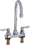 American Standard 7500.140.002 Monterrey Centerset Gooseneck Lavatory Faucet with Lever Handles, Chrome