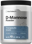 D Mannose Powder | 10oz | Vegetarian, Non-GMO, and Gluten Free Formula | Therapeutic Grade D-Mannose Supplement | Unflavored Powder | by Horbaach