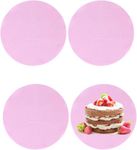 4PCS Silicone Baking Mats, Cake Turntable Stand Pastry Baking Sheet Baking Accessories with Measurements for Making Cookies Macarons Bread