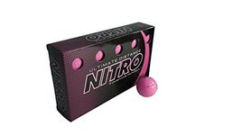 Nitro Ultimate Distance Golf Ball (15-Pack), Pink