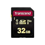 Transcend TS32GSDC700S 32GB UHS-II U3 V90 SDHC Flash Memory Card