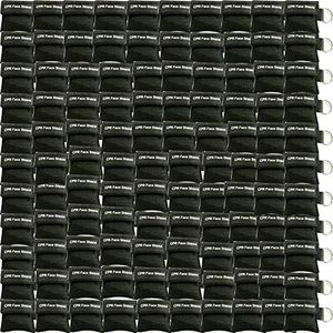 100pcs CPR Face Shield Mask Keyring Emergency Kit Rescue Face Shields for First Aid or CPR Training (Black-100)