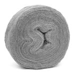 Storystore Stainless Steel Wool, #0000 Steel Wool Fiber Fill Roll for Gap Blocker Coarse Wire Hardware Cloth DIY Kit for Holes, Kitchen, Wall (46FT)