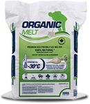 Organic Melt Premium Granular Ice Melter - Pet Friendly, Eco Friendly, Driveway, Sidewalk & Concrete Safe Winter Salt- 20kg (44.1lbs) Bag