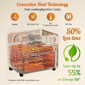 HYSapientia 24L Air Fryer Oven – Large Capacity Countertop Cooker