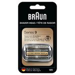 Braun Series 9 Electric Shaver Replacement Head, 92S, Compatible with All Series 9 9290cc, 9291cc, 9370cc, 9293s, 9385cc, 9390cc, 9330s, 9296cc