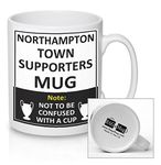 Northampton Town Football Supporters Rival Team Joke Funny New and Easy Office Tea and Coffee Mug Gift