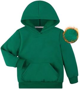 BIG ELEPHANT Boys Fleece Hooded Sweatshirt, Pullover Hoodie with Pocket