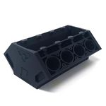 CREATE WORK PLAY V8 Engine Model Business Card Holder for Desk – Unique Desk Decor, Business Card Display