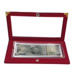 Sahiba Gems Exclusive 999 Pure Silver Note of Rs 500 Currency for Gifting Diwali, family wedding special gifts and friends ~ Pack in a Sheet Box