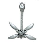 Extreme Max 3006.6545 BoatTector Folding/Grapnel Anchor, 3.5 lbs.