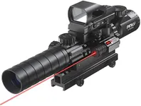 PINTY Rifle Scope Red Dot Laser Com