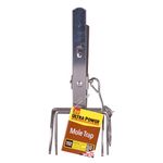 The Big Cheese Mole Tunnel Trap - Traditional Two-Way Trap Design Manufactured from Durable Galvanised Metal and Wire, Controls Moles in Lawns and Gardens, Durable, Rust-Free, Weather-Proof, Silver