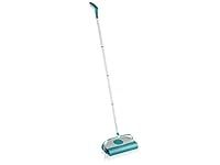 Leifheit Floor Sweeper, Supra Sweeper, Turquoise, Mechanical Sweeper, Sweeping Width 26 cm