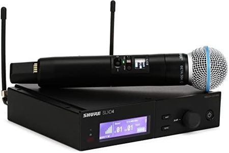 Shure SLXD24/B58 Wireless Microphone System with BETA58A Handheld Vocal Mic