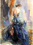 5D Diamond Painting,Violin Girl,DIY