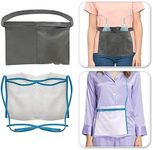 Mastectomy Drain Holder Drainage Pouch Holder for Tummy Tuck Drain Belt Shower Pouches for After Surgery Breast Augmentation Reduction Supplies Gifts for Mastectomy Patients Recovery Kit