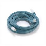 EVA Swimming Pool Vacuum Hose, Heavy Duty In-Ground Pool Suction Pipe with Swivel Cuff, 15 Meters by 1-1/2 Inch, 50 Feet