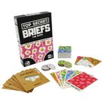 Ginger Fox Top Secret Briefs Party Game | Hilarious Guessing Game for Ages 8+ | Uncover Who Has Which Underpants | Fun and Engaging Game for Friends and Family | Great for Game Nights & Gatherings