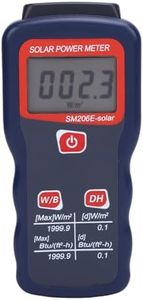 SENECESLI Solar Irradiance Meter Accurate Sun Light Energy Measure Tester for Meteorology Research, Long Term Stable Measurement, Perfect for Solar Energy Monitoring, 1.5% Offset