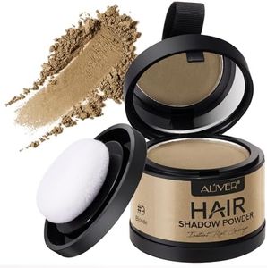 Ansatzpuder, 4g Haarpuder Soforteffekt Haar Concealer, Wasserfestes Haaransatz Puder zum Auffüllen von Dünner Werdendem Haar für Frauen und Männer (Blond)