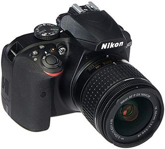 Nikon D3400 Digital SLR Camera & 18-55mm VR DX AF-P Zoom Lens (Black) - (Renewed)