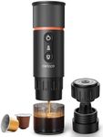 COTGCO Portable Espresso Coffee Maker, Travel Coffee Maker for Camping, 20 Bar Self‑Heating Rechargeable with USB-C, with NS Capsule for Car/Travel/Camping