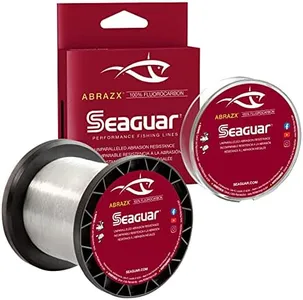 Seaguar AbrazX 100% Fluorocarbon Fishing Line 12lbs, 200yds Break Strength/Length - 12AX200