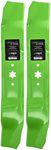 8TEN LawnRAZOR Mulching Blade Set for Cub Cadet MTD Columbia Troy Bilt 4720610 742-0610 942-0610A 38 inch Deck (Mulching)