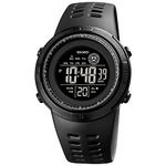 SKMEI Men's Digital Sports Watch 50m Waterproof LED Military Multifunction Smart Watch Stopwatch Countdown Auto Date Alarm