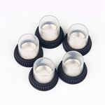 BAAQII 5Pcs Circuit Breaker Waterproof Dust Cover Flat Head Cap for KUOYUH 98 88 Series